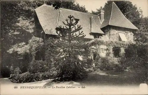 Ak Hennequeville Calvados, Le Pavillon Latellier