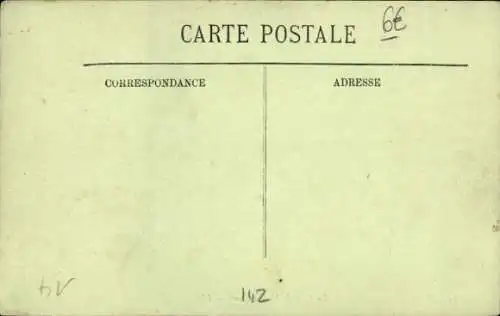 Ak Hennequeville Calvados, Villa de Madame Rejane