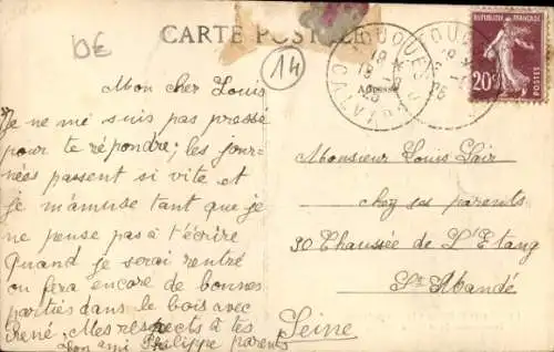 Ak Dives sur Mer Calvados, Hostellerie Guillaume le Conquerant, Cuisine