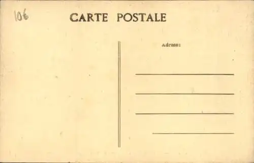 Ak Dives sur Mer Calvados, Hostellerie Guillaume le Conquerant, Cour de la Pucelle