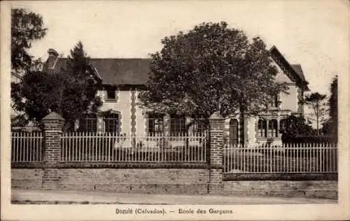 Ak Dozulé Calvados, Ecole des Garcons