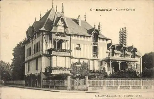 Ak Deauville Calvados, Clower Cottage
