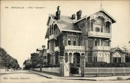 CPA Deauville sur Mer Calvados,