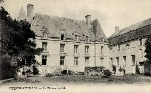 CPA Courseulles-sur-Mer Calvados, Chateau