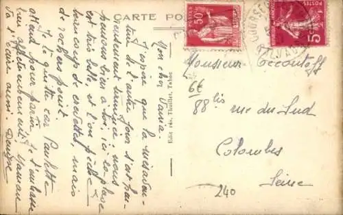 CPA Courseulles-sur-Mer Calvados,
