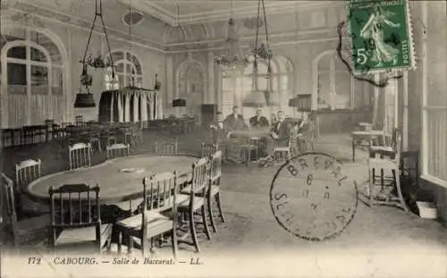 Ak Cabourg Calvados, Kursaal, Baccarat-Spielsaal