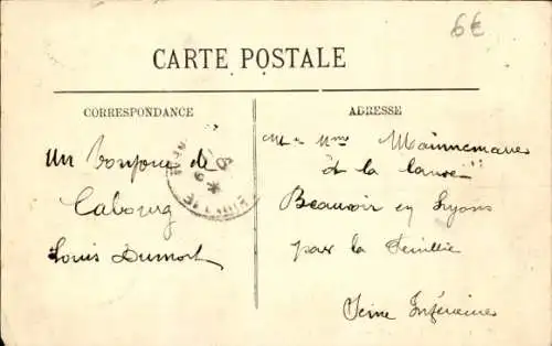 Ak Cabourg Calvados, Kursaal, Baccarat-Spielsaal