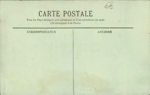 Ak Cabourg Calvados, Villas, Rue de la Mer