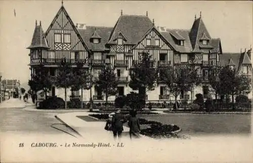 Ak Cabourg Calvados, Normandy Hotel
