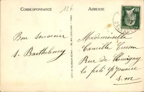 CPA Cabourg Calvados, Avenue de la Mer
