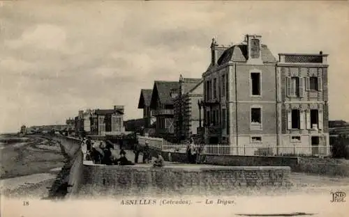 Ak Asnelles Calvados, La Digue