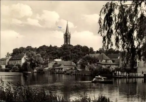 Ak Feldberg in Mecklenburg, Haussee