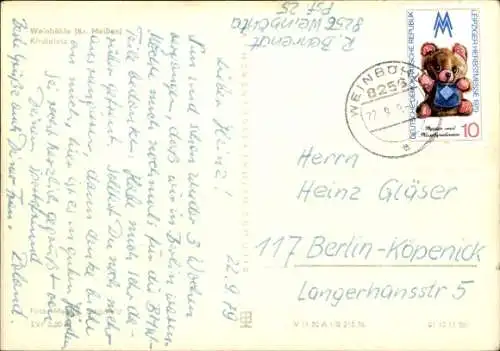 Ak Weinböhla in Sachsen, Kirchplatz, Kirche