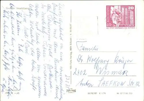 Ak Brotterode in Thüringen, Großer Inselsberg