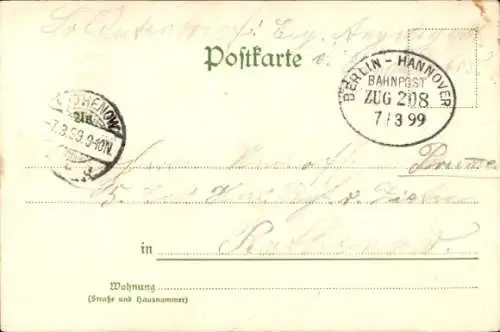 Präge Litho Berlin, Stadtschloss, Kaiser Wilhelm II.