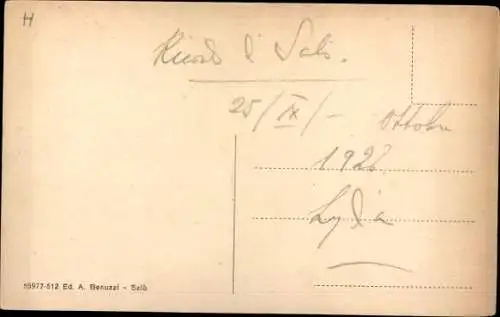 Ak Büste, Geigenbauer Gasparo da Salo