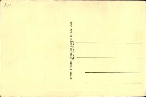 Ak Saint Laurent du Jura, Rue Principale