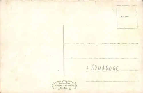 Judaika Ak Opole Oppeln Schlesien, Eishaus, Ruderboote, Synagoge