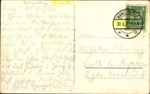 Ak Nordseebad Wangeroog Wangerooge in Ostfriesland, Nordseebad Wangerooge.