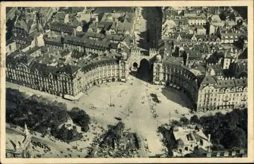 Ak München, Karlsplatz, Fliegeraufnahme