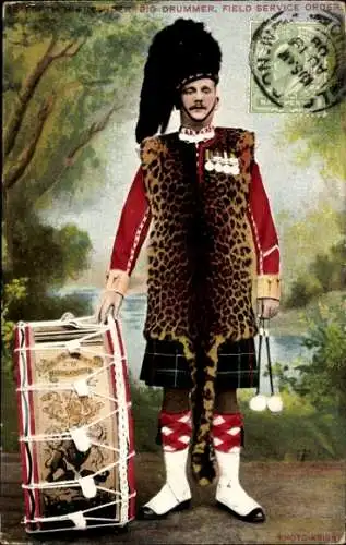 Ak Big Drummer, field service order, Seaforth Highlander