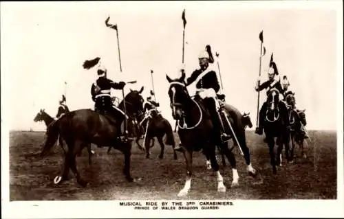 Ak Musical Ride by the 3rd Carabiniers, Prince of Wales Dragoon Guards