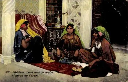 Ak Maghreb, Harem, Arabische Tracht