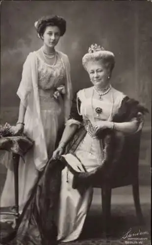 Ak Kaiserin Auguste Viktoria, Prinzessin Victoria Luise von Preußen, Portrait