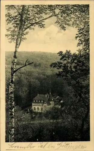 Ak Bremke Gleichen Landkreis Göttingen, Waldschlösschen im Bremker Tal, Inh. L. Mahlmann