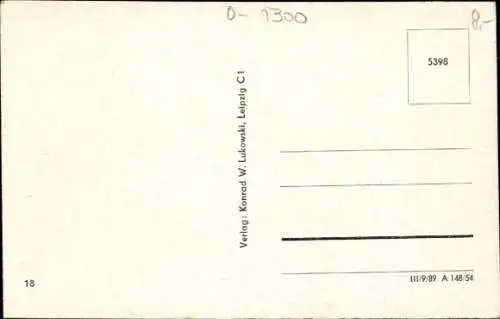 Ak Eberswalde, Teilansicht