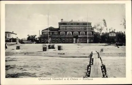 Ak Ostseebad Niendorf Timmendorfer Strand, Ostseebad Niendorf a. d. Ostsee-Kurhaus