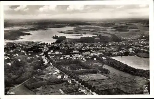 Ak Eutin in Ostholstein, Gasthaus zum Uklei, aufgenommen aus dem Flugzeug