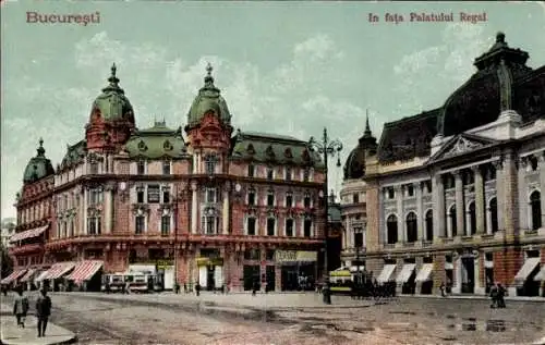 Ak București Bukarest Rumänien, Königspalast
