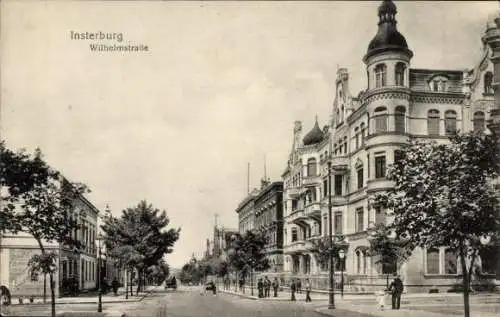 Ak Tschernjachowsk Insterburg Ostpreußen, Wilhelmstraße