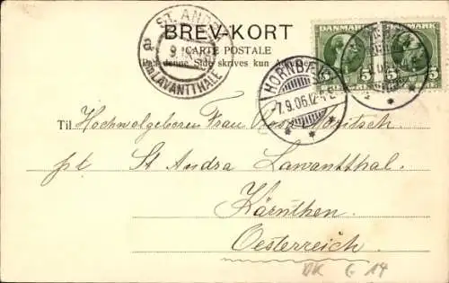 Ak Hornbæk Hornbaek Helsingør Dänemark, Gebäude