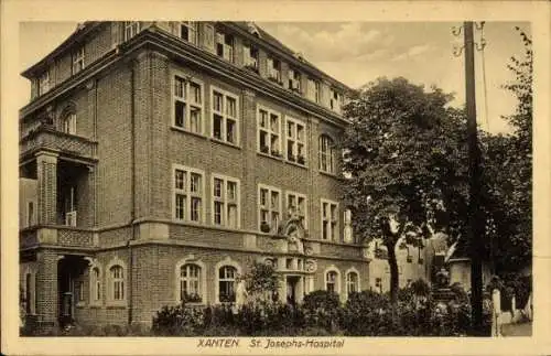 Ak Xanten am Niederrhein, St. Josephs-Hospital