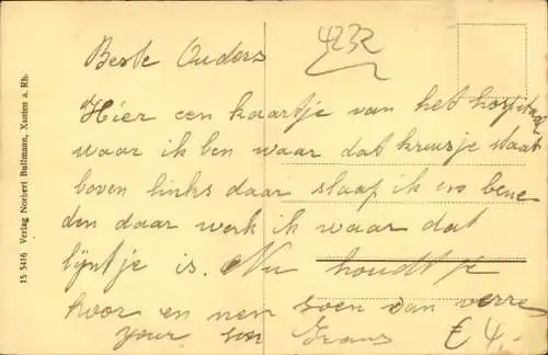 Ak Xanten am Niederrhein, St. Josephs-Hospital