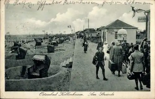 Ak Ostseebad Kellenhusen in Holstein, Strand