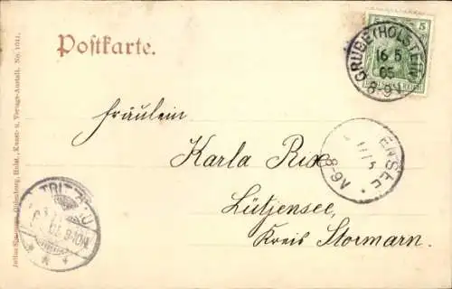 Ak Ostseebad Dahme in Holstein, Strandburgen