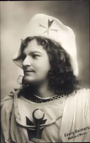 Ak Schauspieler Georg Reimers, Portrait, als Nathan d. Weise