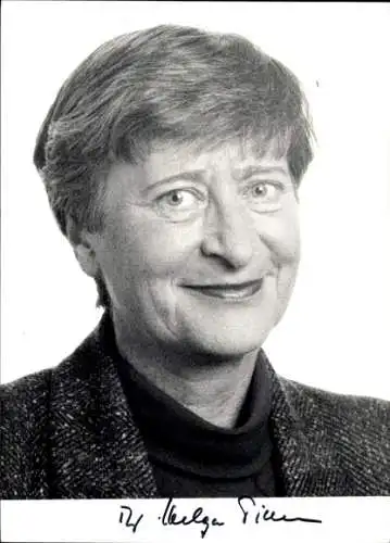 Ak MdB Doktor Helga Timm, SPD, Autogramm