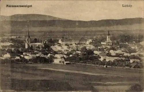 Ak Sighetu Marmației Marmaroschsiget Máramaros sziget Rumänien, Panorama