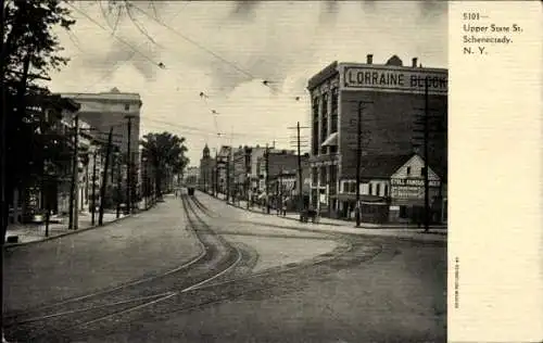 Ak Schenectady New York USA, Upper State Street