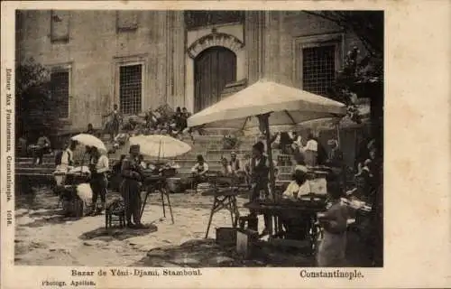 Ak Konstantinopel Istanbul Türkei, Basar Yeni Djami