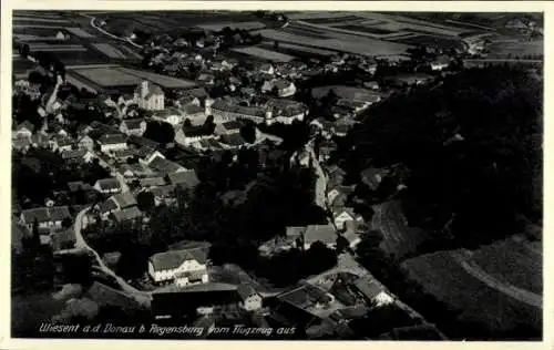 Ak Wiesent in der Oberpfalz, Fliegeraufnahme