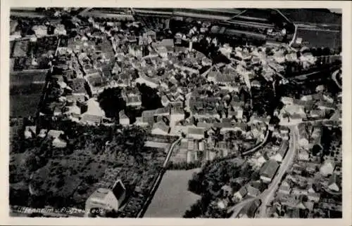 Ak Uffenheim in Mittelfranken, Fliegeraufnahme