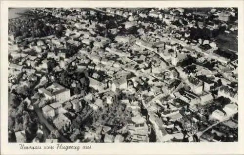 Ak Ilmenau in Thüringen, Fliegeraufnahme