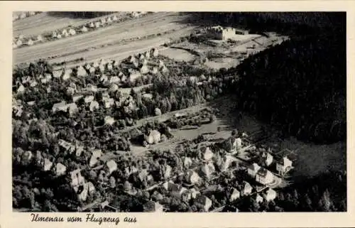 Ak Ilmenau in Thüringen, Fliegeraufnahme