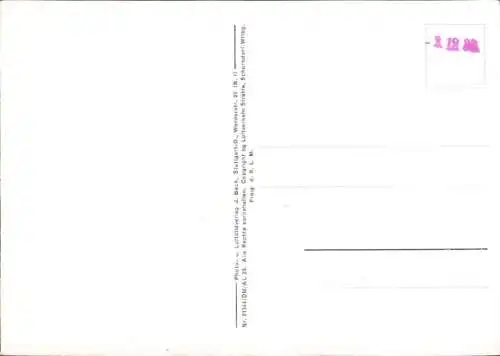 Ak Wölfis Ohrdruf in Thüringen, Fliegeraufnahme