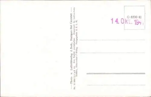 Ak Gotha in Thüringen, Fliegeraufnahme